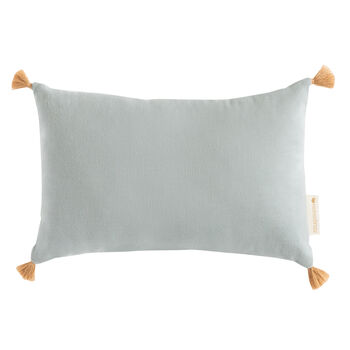 Organic Cotton Tassel Cushion, 5 of 7