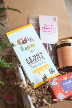 'A Little Box Of Love' Birthday Treat Hamper, 2 of 8