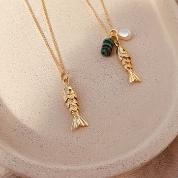 Fish Pendant Necklace, 3 of 6