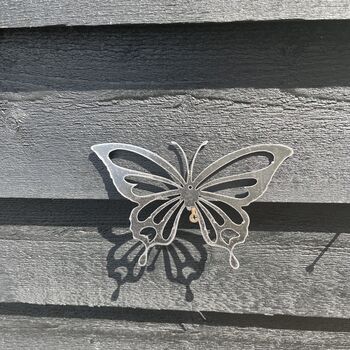 Butterfly Insect Mobile, Metal Art For Home And Garden, 3 of 12