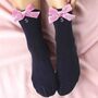 Velvet Bow Personalised Womens Bamboo Socks Gift Set, thumbnail 6 of 7