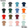 Rugby Collegiate Organic T Shirt, thumbnail 3 of 10