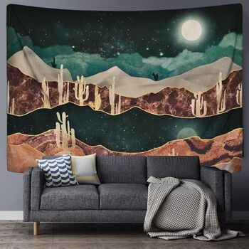 Tapestries Wall Art Natural Landscape Hanging Décor, 3 of 8