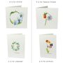 Botanical Flower Letter Cards, thumbnail 8 of 12