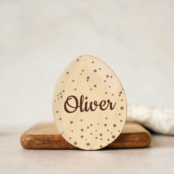 Personalised Place Setting, Speckled Egg, 4 of 4