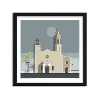 Sitges Parroquia Giclee Print, 3 of 6