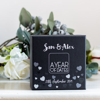 Personalised Engagement Edition Date Box, 10 of 12