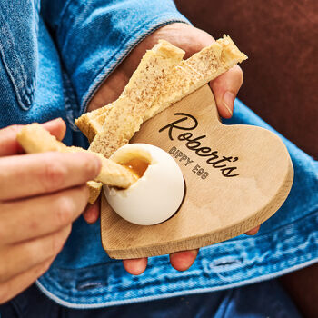 Wooden Personalised Egg Holder, 4 of 4