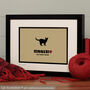 Personalised Cat Lover Gift Print For One Or Two Cats, thumbnail 11 of 12