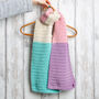 Pastel Dreams Scarf Beginners Crochet Kit, thumbnail 2 of 6