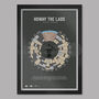 Howay The Lads Newcastle United Football Poster Print, thumbnail 1 of 4