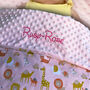 Personalised Handmade Baby Blanket, thumbnail 2 of 9
