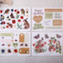 Diy Make Your Own Greeting Card Making Kit With Hedgerow Animals, thumbnail 4 of 9