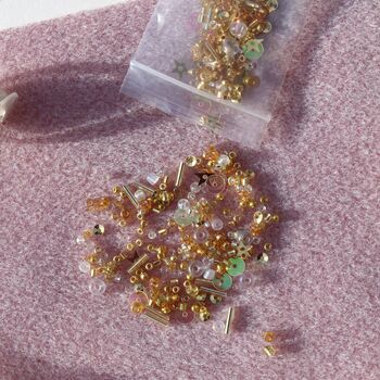 Make Beaded Felt Star Christmas Decorations, 9 of 12