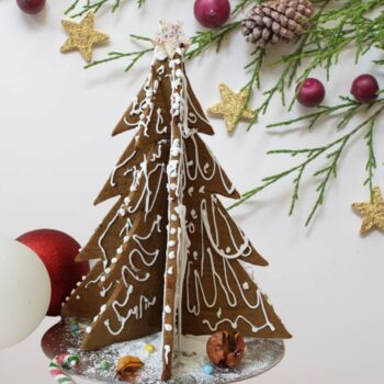 Large Gingerbread Cookie Christmas Tree, 10 of 10