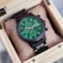 Gothenburg Personalised Wood And Stainless Steel Watch For Men, thumbnail 5 of 8