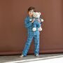 Patrice Kids Pyjama Set With Matching Teddy Bear Set, thumbnail 1 of 3