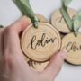 Personalised Wood Wedding Favour Place Names X 10, thumbnail 3 of 8