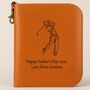 Personalised Golfer’s Accessory Gift Set – Tan Leather, thumbnail 2 of 12