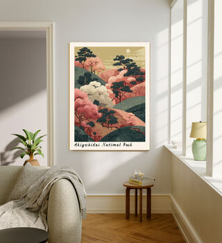 Japanese Nature Park Art Print, 3 of 4