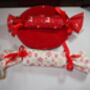 White Red Scandi Reusable Christmas Crackers, thumbnail 2 of 6
