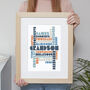 Personalised Typographic Word Art Print 'Use Any Words', thumbnail 7 of 8