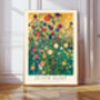 Gustav Klimt Golden Garden Art Print, thumbnail 1 of 3