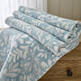Cozy Mables Garden Leaves Supersoft Comfort Throw, thumbnail 4 of 4
