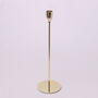 G Decor Aldwin Set Of Three Gold Brass Candle Holders, thumbnail 3 of 5