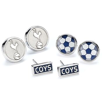 Tottenham Hotspur Stud Earring Set, 4 of 6