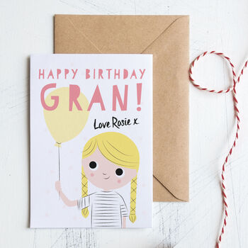 Customised Grandparent's Birthday Card, 2 of 7