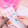Pool Party Planner And Journal Sticker Sheet, thumbnail 1 of 3