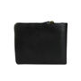 'Hudson' Men's Leather Bi Fold Wallet In Black, thumbnail 4 of 9