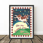 The Cow Jumped Over The Moon Vintage Nursery Print, thumbnail 12 of 12