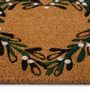 My Mat Coir Christmas Mistletoe Heart, thumbnail 3 of 3