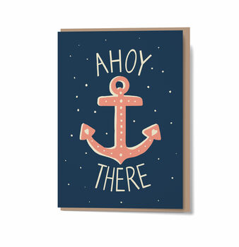 Ahoy There Greetings Card, 5 of 5