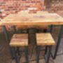 Reclaimed Industrial Tall Table Hcb, thumbnail 4 of 9