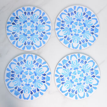 Blue And White Coasters, 7 of 12