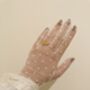 Vintage Style White Lace Gloves, thumbnail 1 of 1