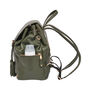 Thor Olive Leather Backpack, thumbnail 9 of 11