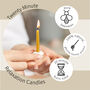 Thank You For 'A Lovely Time' Candle Set, thumbnail 5 of 11