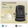 High Back Office Swivel Chair With Flip Up Armrests, thumbnail 6 of 9