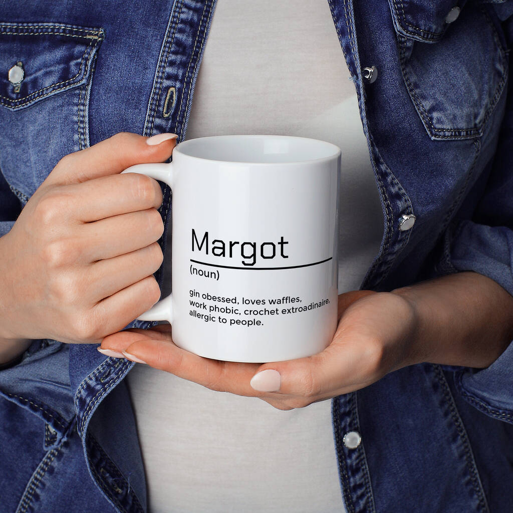Personalised Name Noun Mug By Crank