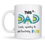 Personalised Dad Mug – Bold Colourful Father’s Day Gift – Fun Mug For Dad, thumbnail 1 of 9