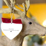 Personalised In Loving Memory Christmas Decoration, thumbnail 4 of 5