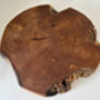 Handcrafted 40cm Teak Root Chopping Board Natural Wood, thumbnail 6 of 9