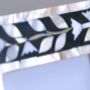 Mother Of Pearl Handmade Photo Frame, thumbnail 3 of 5