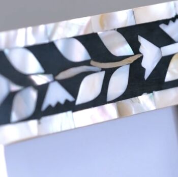 Mother Of Pearl Handmade Photo Frame, 3 of 5