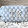 Personalised Pearl Monogram Cosmetic Case Toiletry Bag, thumbnail 6 of 7