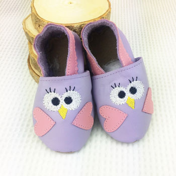 Personalised Bird Baby Shoes, 2 of 10